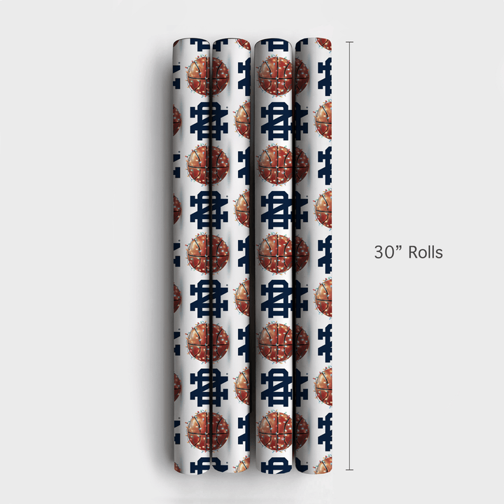 Hoops Under the Dome - Wrapping Paper - Aspen & Arlo