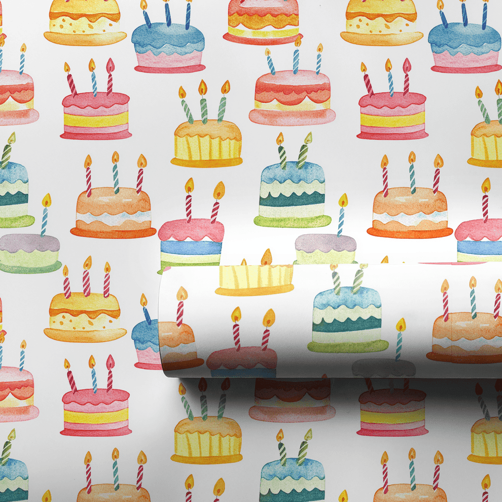 Cake Overload Wrapping Paper: Birthday Gift Wrap for Boys and Girls ...