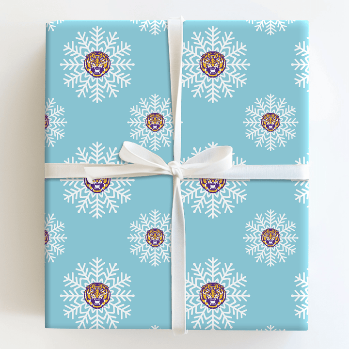Louisiana Holiday Flake - Wrapping Paper - Aspen & Arlo