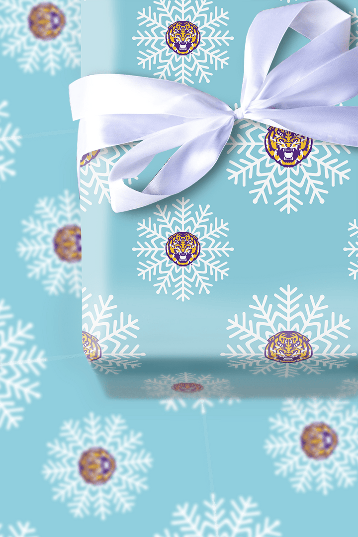 Louisiana Holiday Flake - Wrapping Paper - Aspen & Arlo