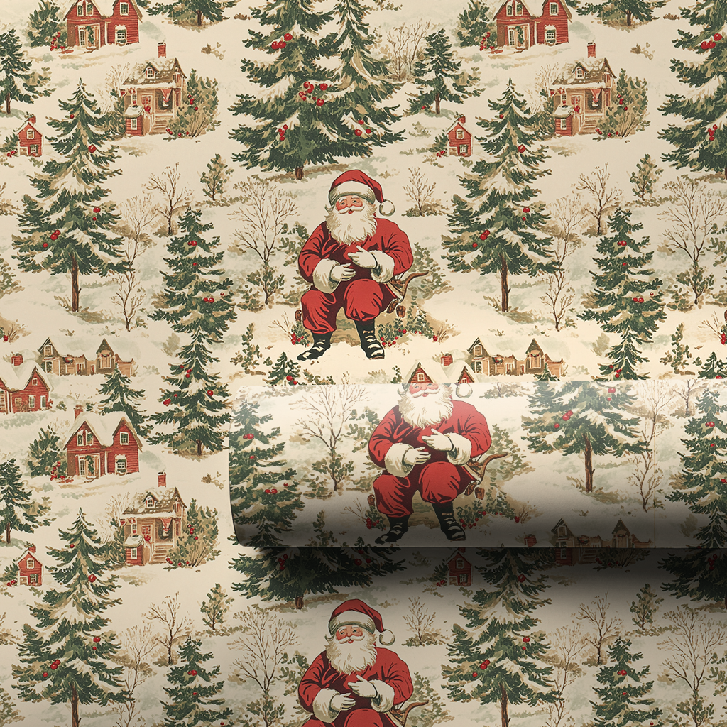 Santa, the Old Timer. - 1 Roll