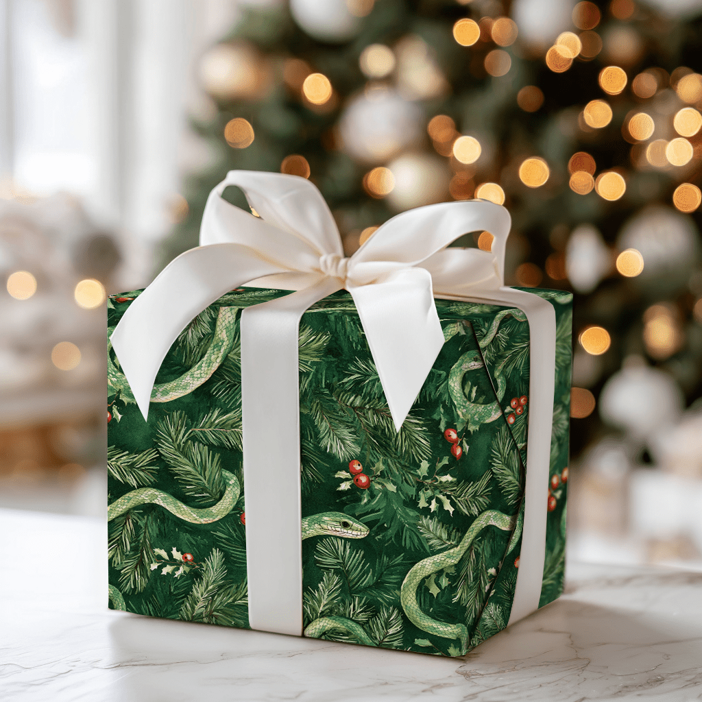 Slither Holiday - Wrapping Paper - Aspen & Arlo