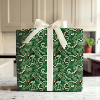 Slither Holiday - Wrapping Paper - Aspen & Arlo