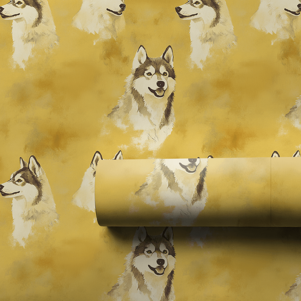 Go Husky Gold - Wrapping Paper - Aspen & Arlo