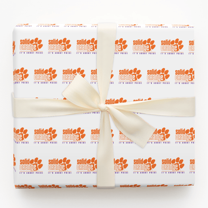 Solid Orange - Wrapping Paper - Aspen & Arlo