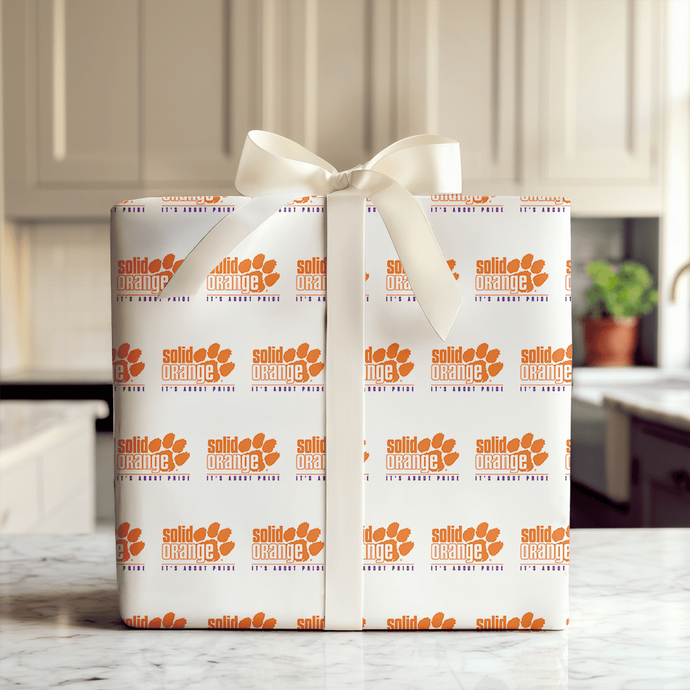 Solid Orange - Wrapping Paper - Aspen & Arlo