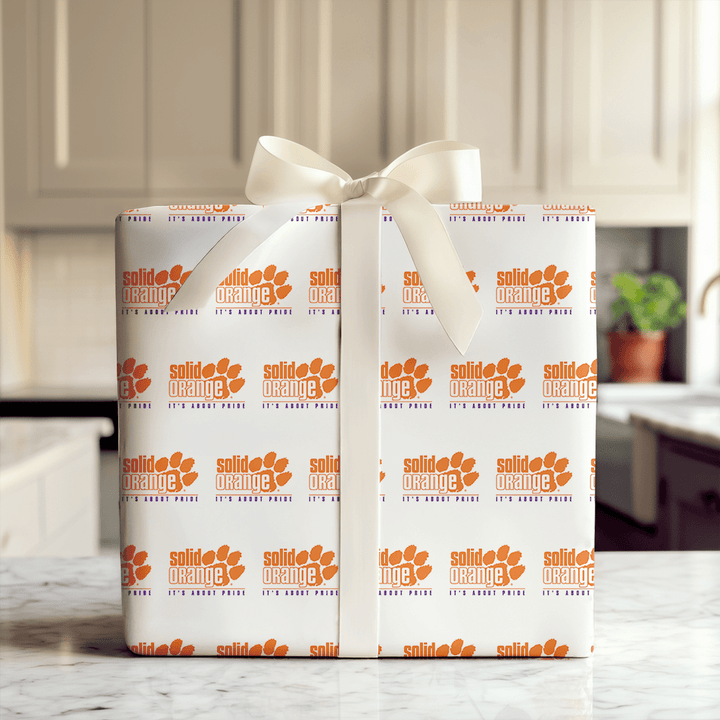 Solid Orange - Wrapping Paper - Aspen & Arlo