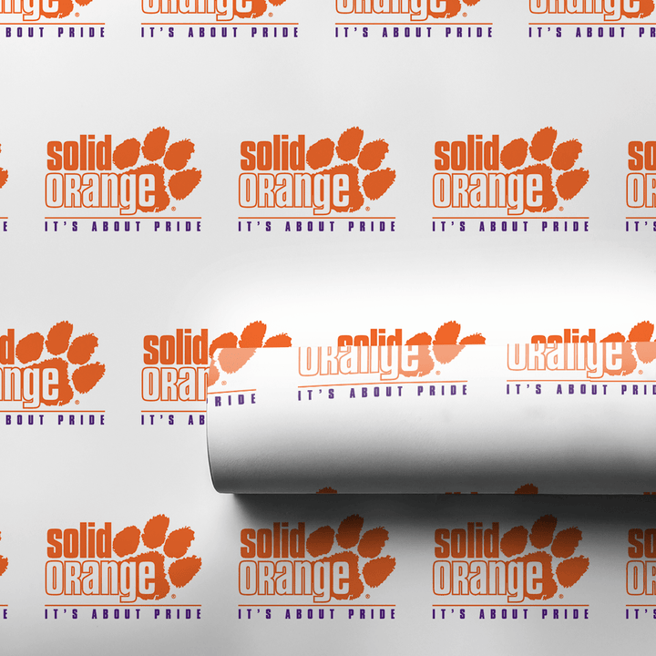 Solid Orange - Wrapping Paper - Aspen & Arlo