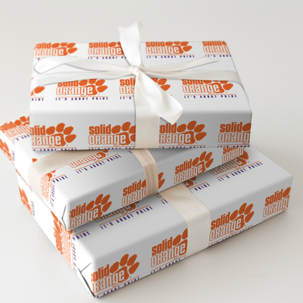 Solid Orange - Wrapping Paper - Aspen & Arlo