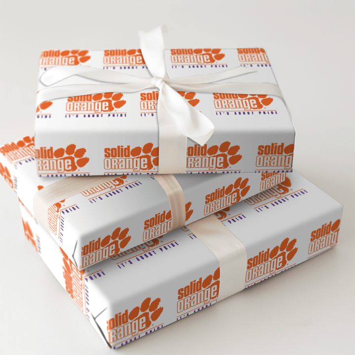 Solid Orange - Wrapping Paper - Aspen & Arlo