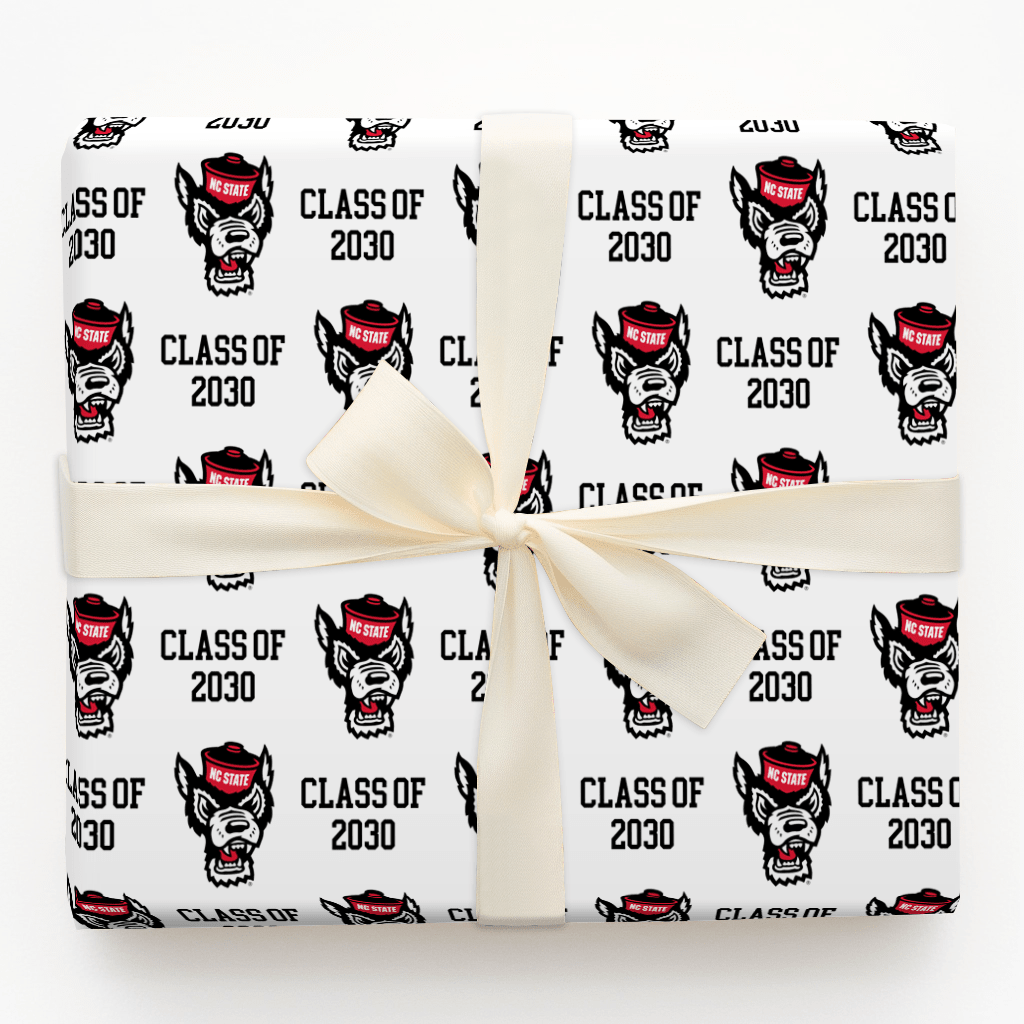 NC State Class of 2030 - Wrapping Paper - Aspen & Arlo