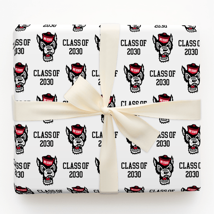 NC State Class of 2030 - Wrapping Paper - Aspen & Arlo