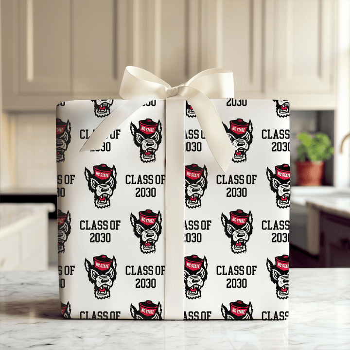 NC State Class of 2030 - Wrapping Paper - Aspen & Arlo