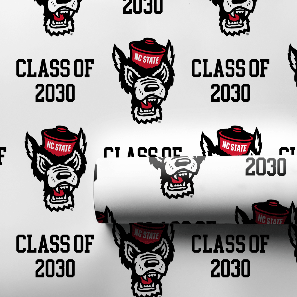 NC State Class of 2030 - Wrapping Paper - Aspen & Arlo
