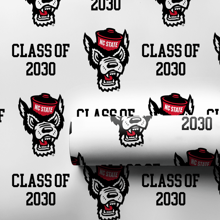 NC State Class of 2030 - Wrapping Paper - Aspen & Arlo
