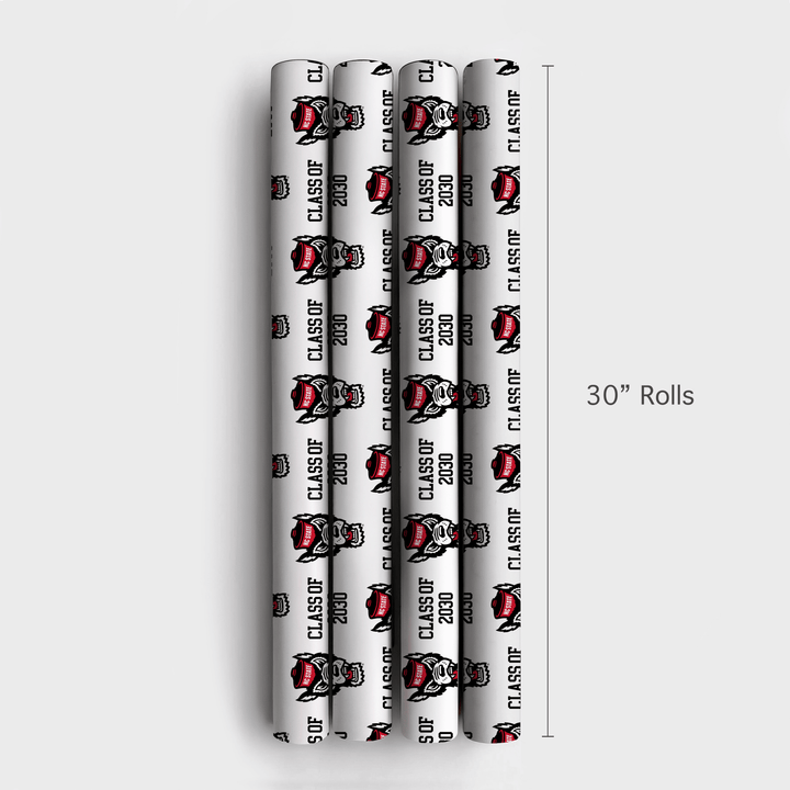 NC State Class of 2030 - Wrapping Paper - Aspen & Arlo