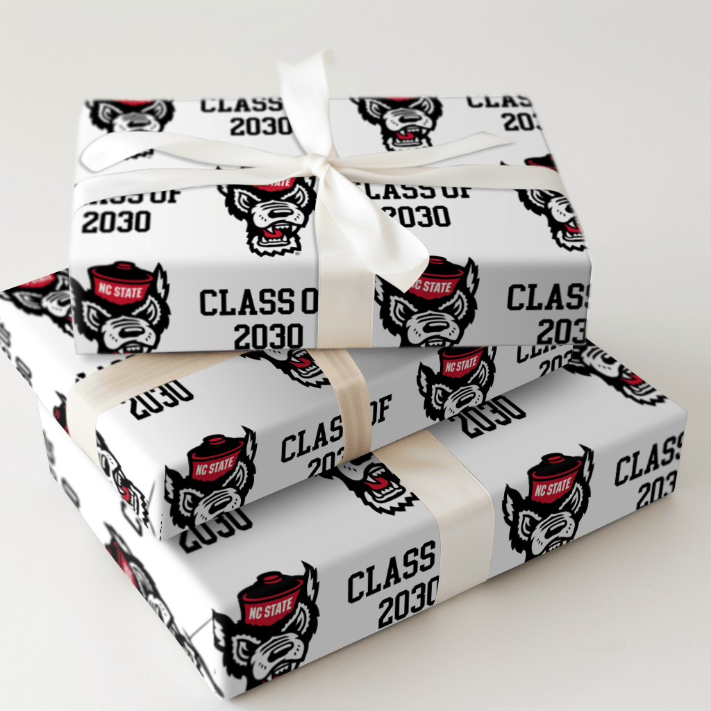 NC State Class of 2030 - Wrapping Paper - Aspen & Arlo