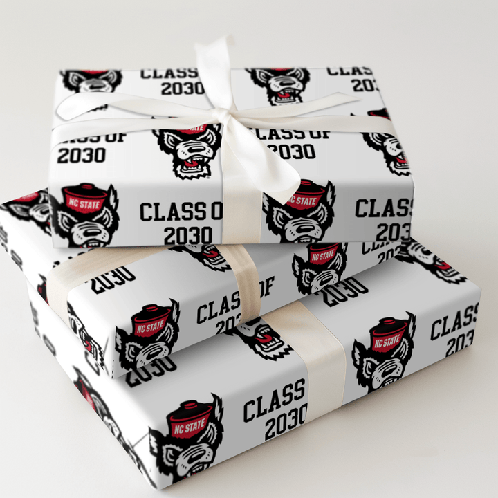 NC State Class of 2030 - Wrapping Paper - Aspen & Arlo