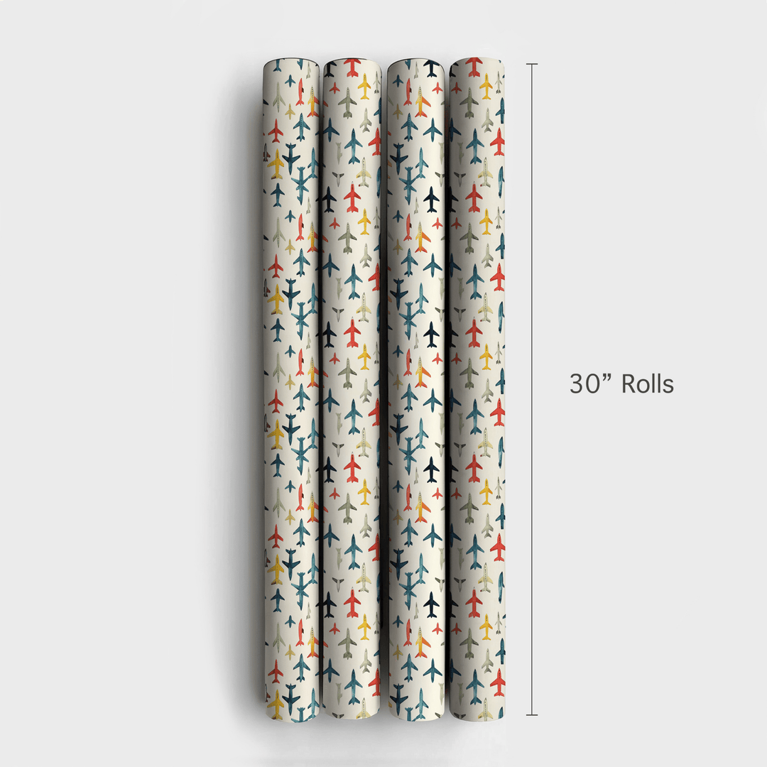 Flight Mode On - Wrapping Paper - Aspen & Arlo