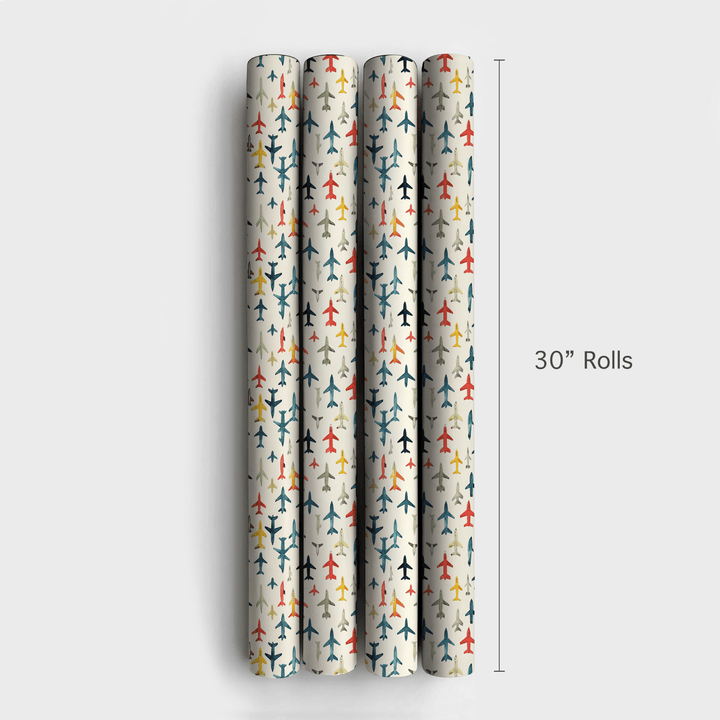 Flight Mode On - Wrapping Paper - Aspen & Arlo