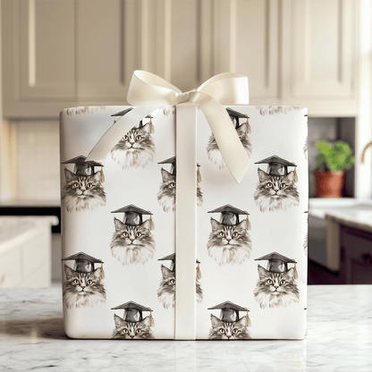Feline So Accomplished - Wrapping Paper - Aspen & Arlo