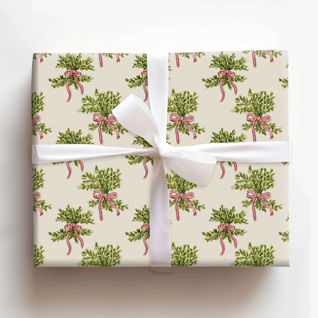 Mistletoe Margot - Wrapping Paper - Aspen & Arlo