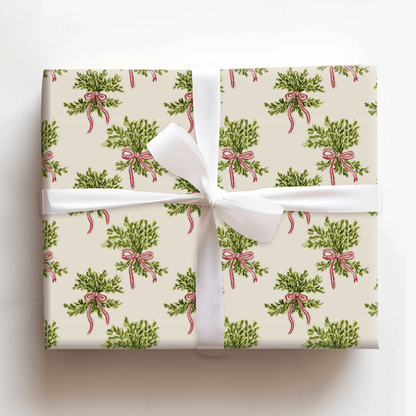 Mistletoe Margot - Wrapping Paper - Aspen & Arlo