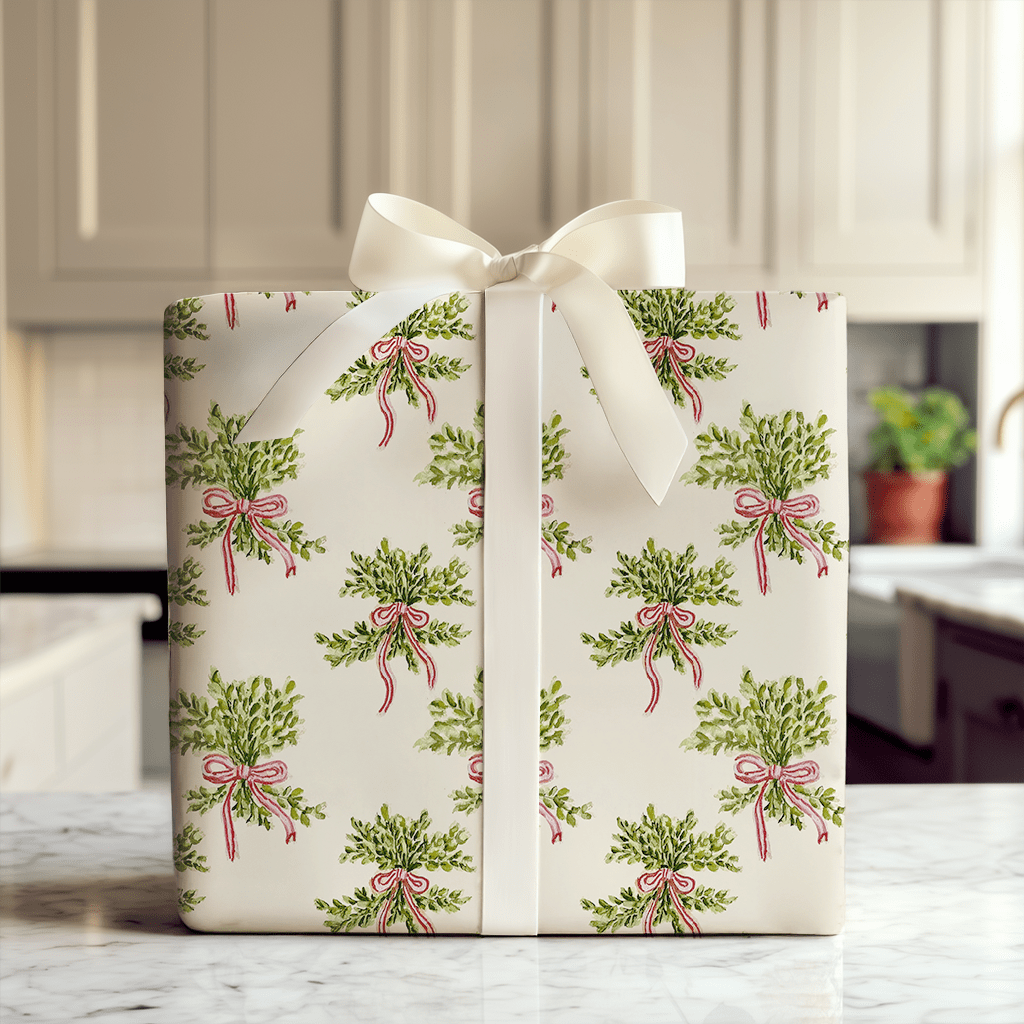 Mistletoe Margot - Wrapping Paper - Aspen & Arlo