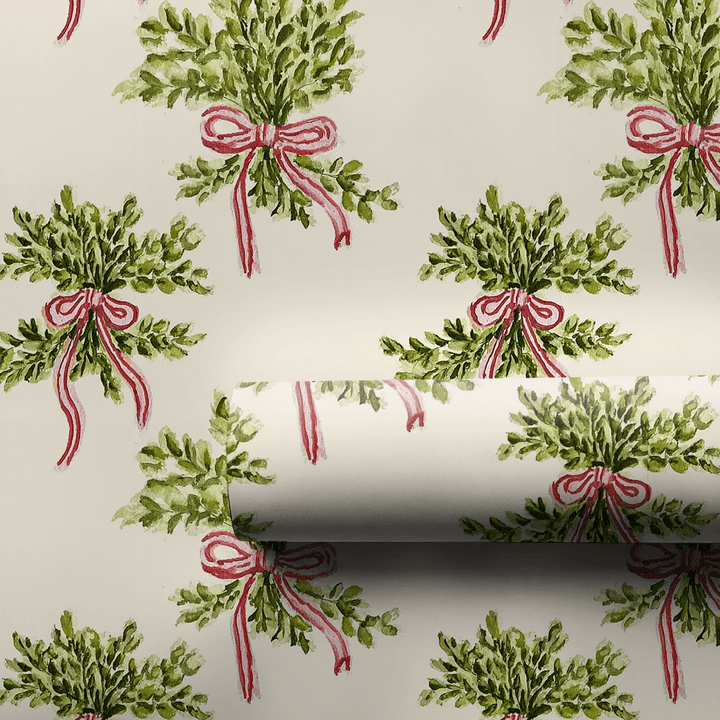 Mistletoe Margot - Wrapping Paper - Aspen & Arlo