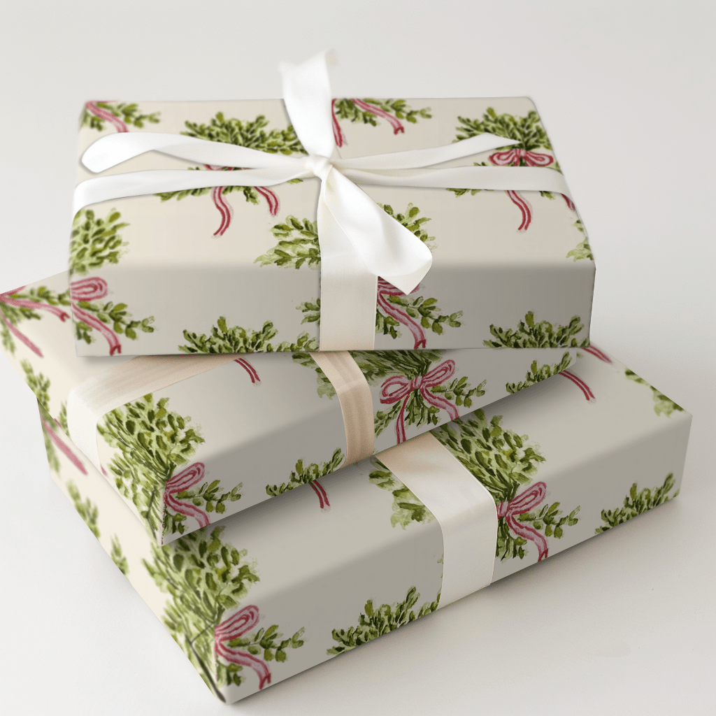 Mistletoe Margot - Wrapping Paper - Aspen & Arlo