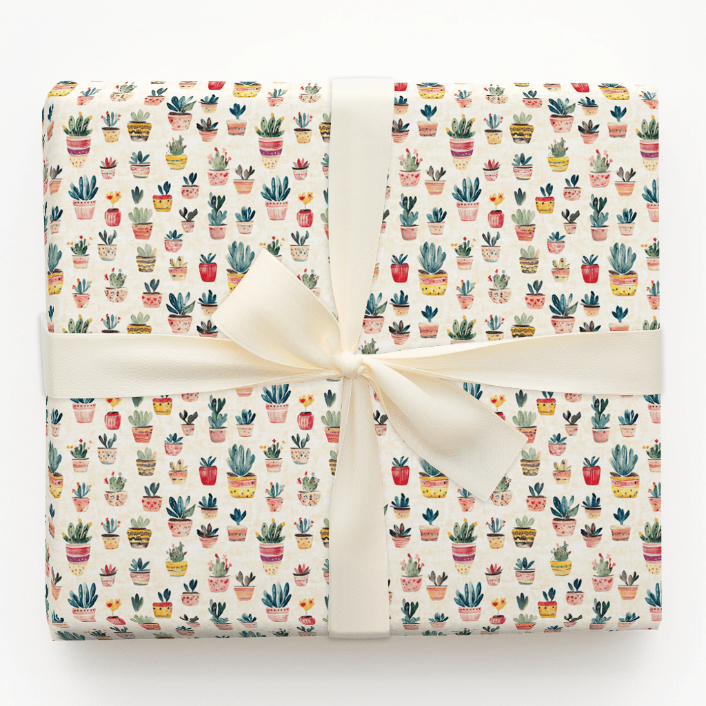 Prickly Pear - Wrapping Paper - Aspen & Arlo