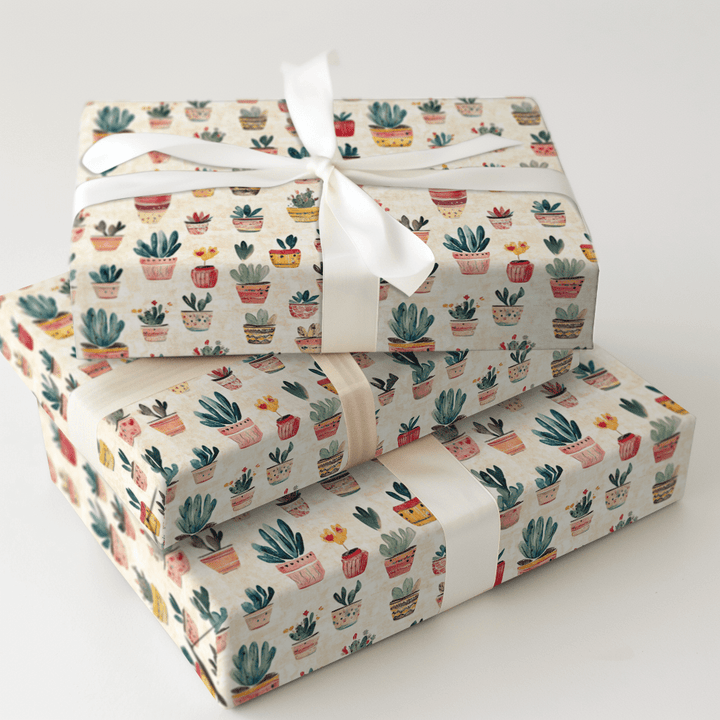 Prickly Pear - Wrapping Paper - Aspen & Arlo