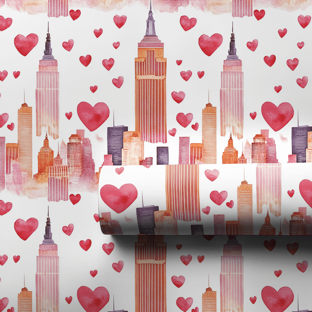 Love on Main - Wrapping Paper - Aspen & Arlo