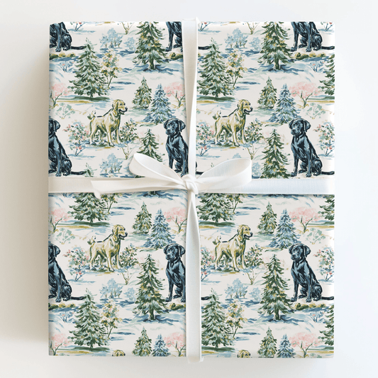 Green Paw - Wrapping Paper - Aspen & Arlo