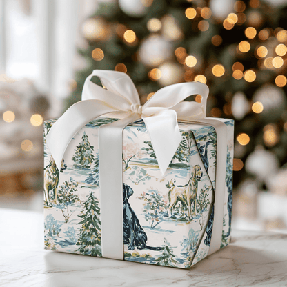 Green Paw - Wrapping Paper - Aspen & Arlo