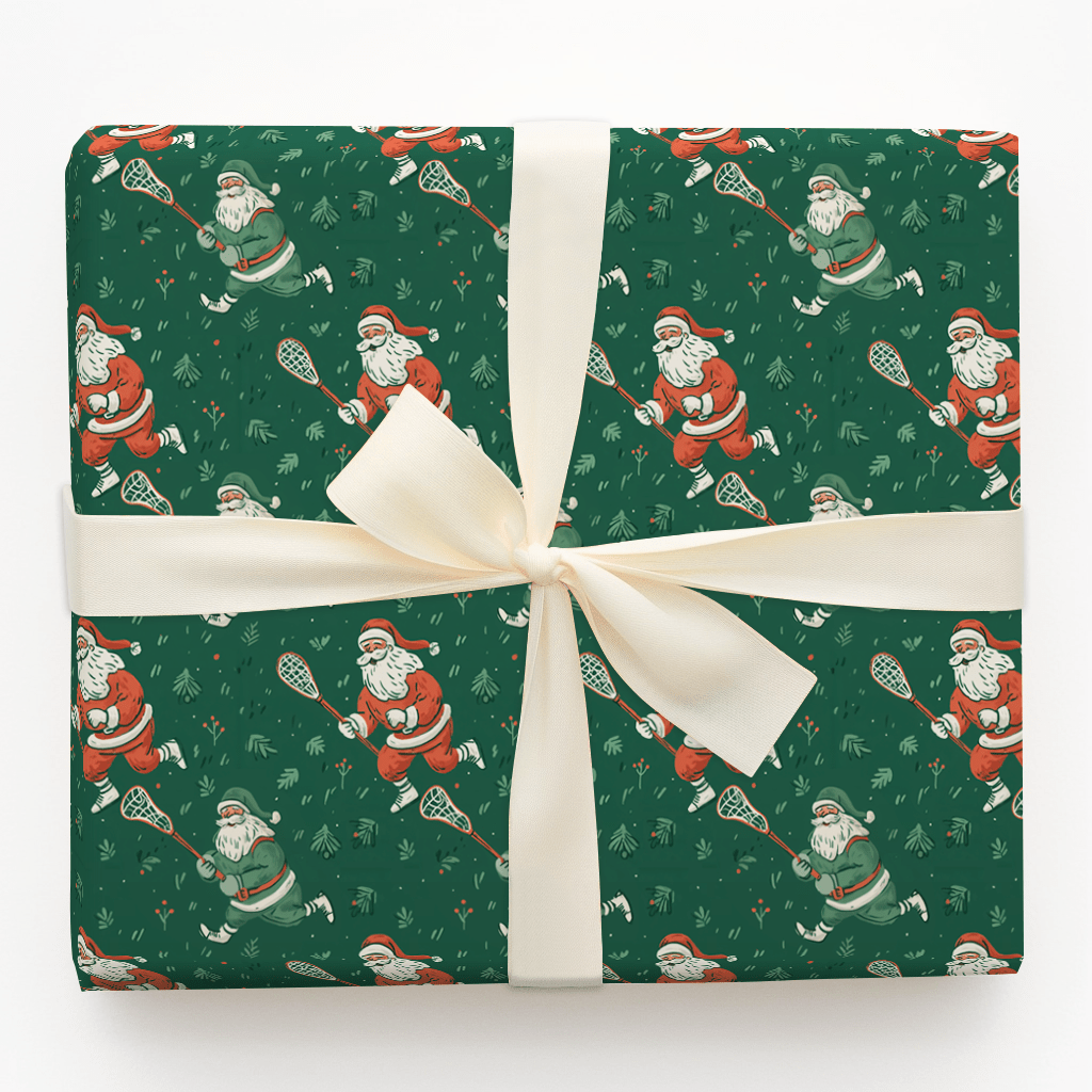 Ho - Ho - Goal - Wrapping Paper - Aspen & Arlo