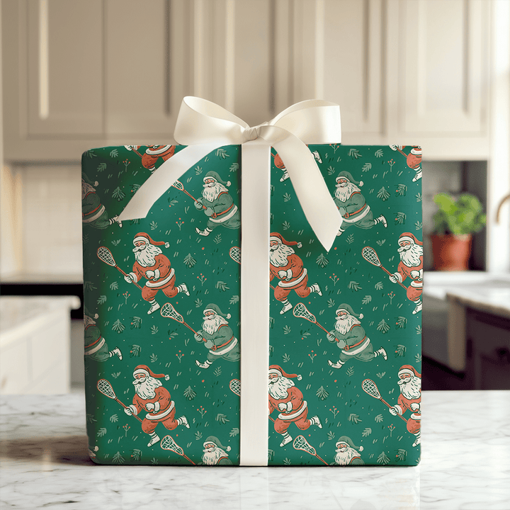 Ho - Ho - Goal - Wrapping Paper - Aspen & Arlo