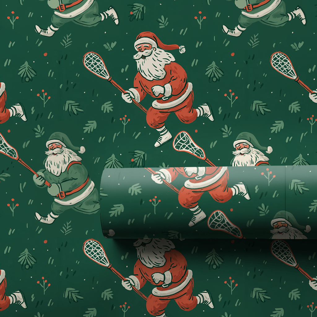 Ho - Ho - Goal - Wrapping Paper - Aspen & Arlo