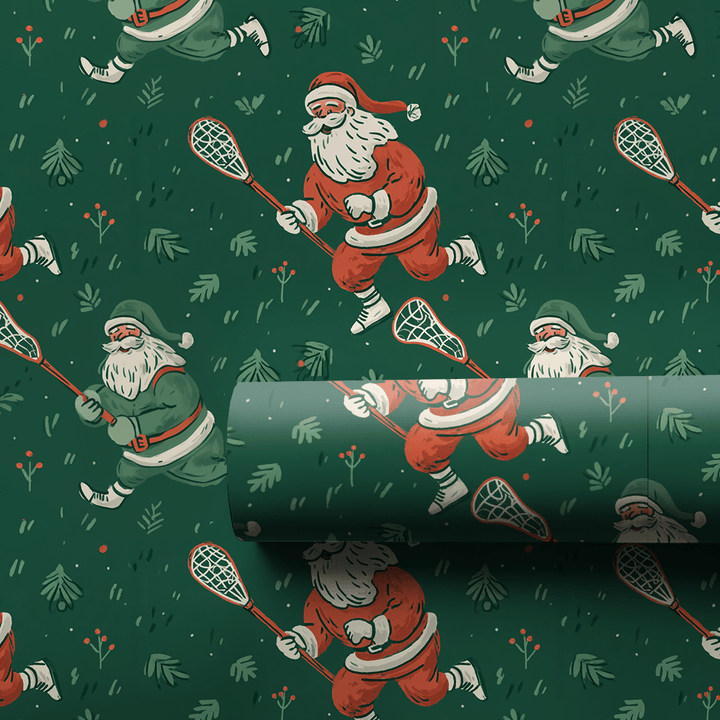 Ho - Ho - Goal - Wrapping Paper - Aspen & Arlo
