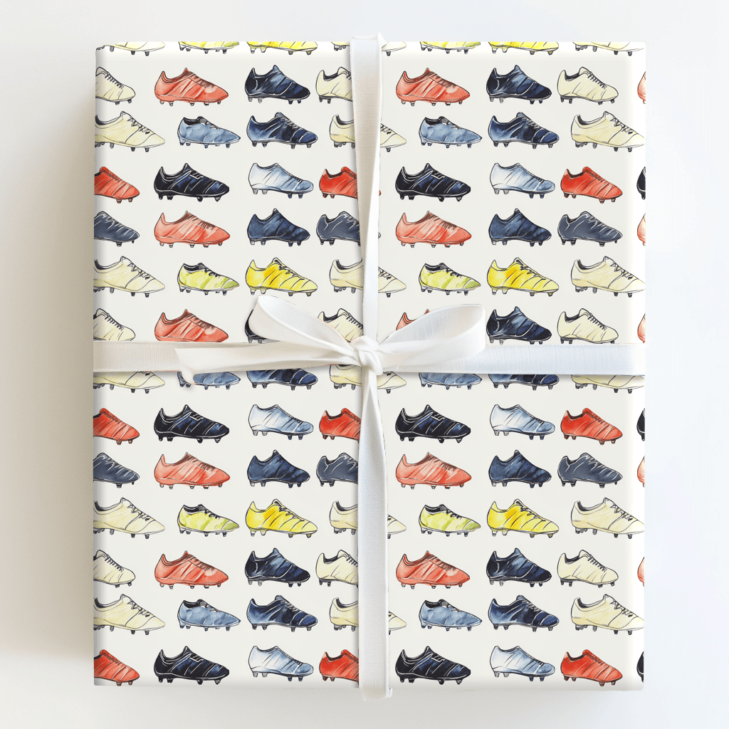 Lacing Up - Wrapping Paper - Aspen & Arlo