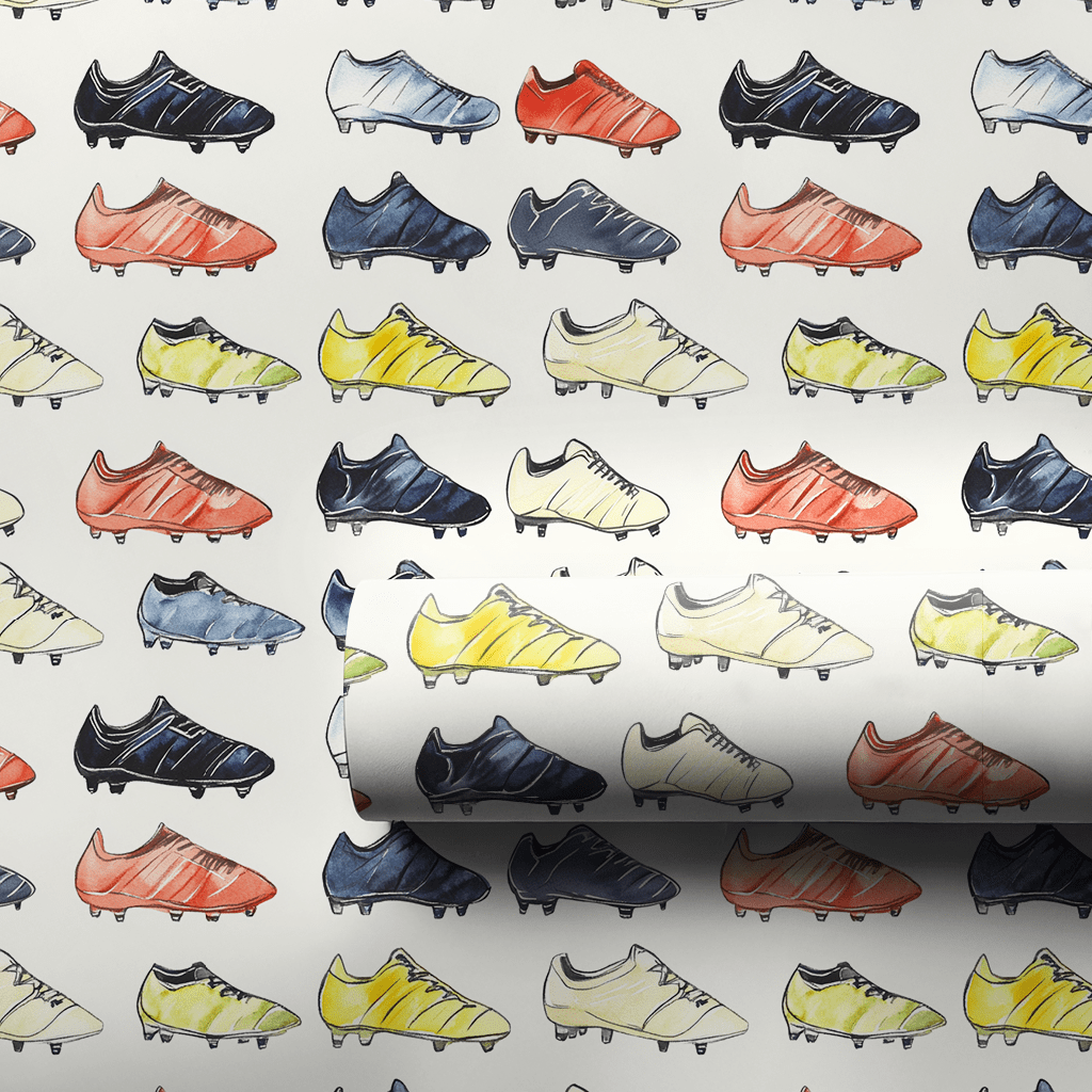 Lacing Up - Wrapping Paper - Aspen & Arlo