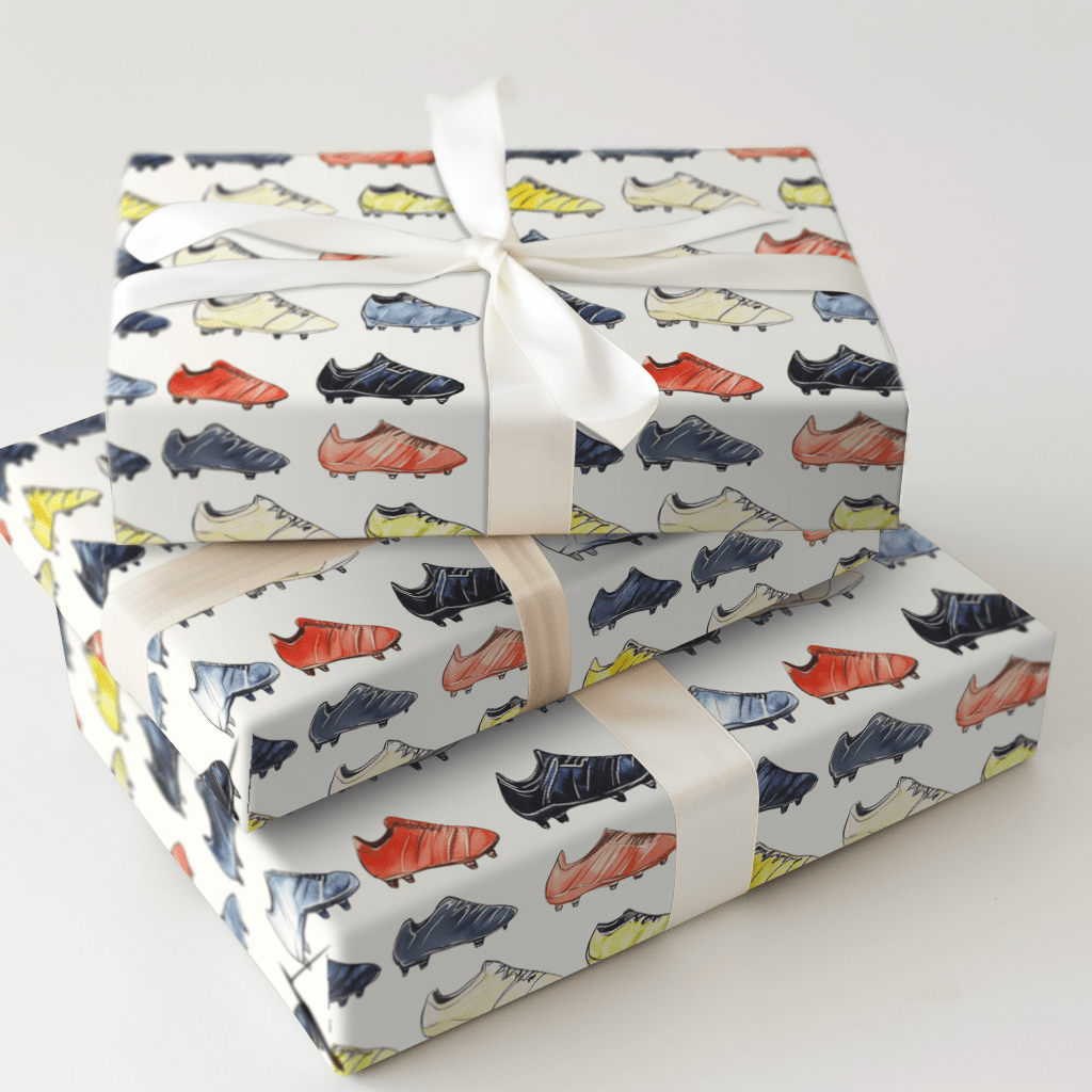 Lacing Up - Wrapping Paper - Aspen & Arlo