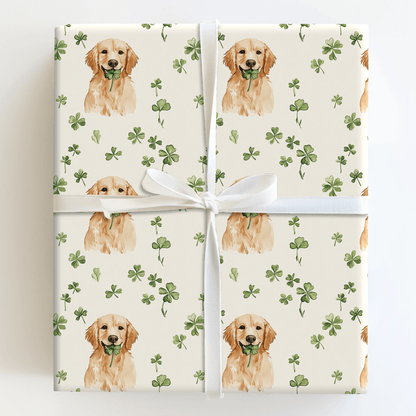 Lucky Pup - Wrapping Paper - Aspen & Arlo
