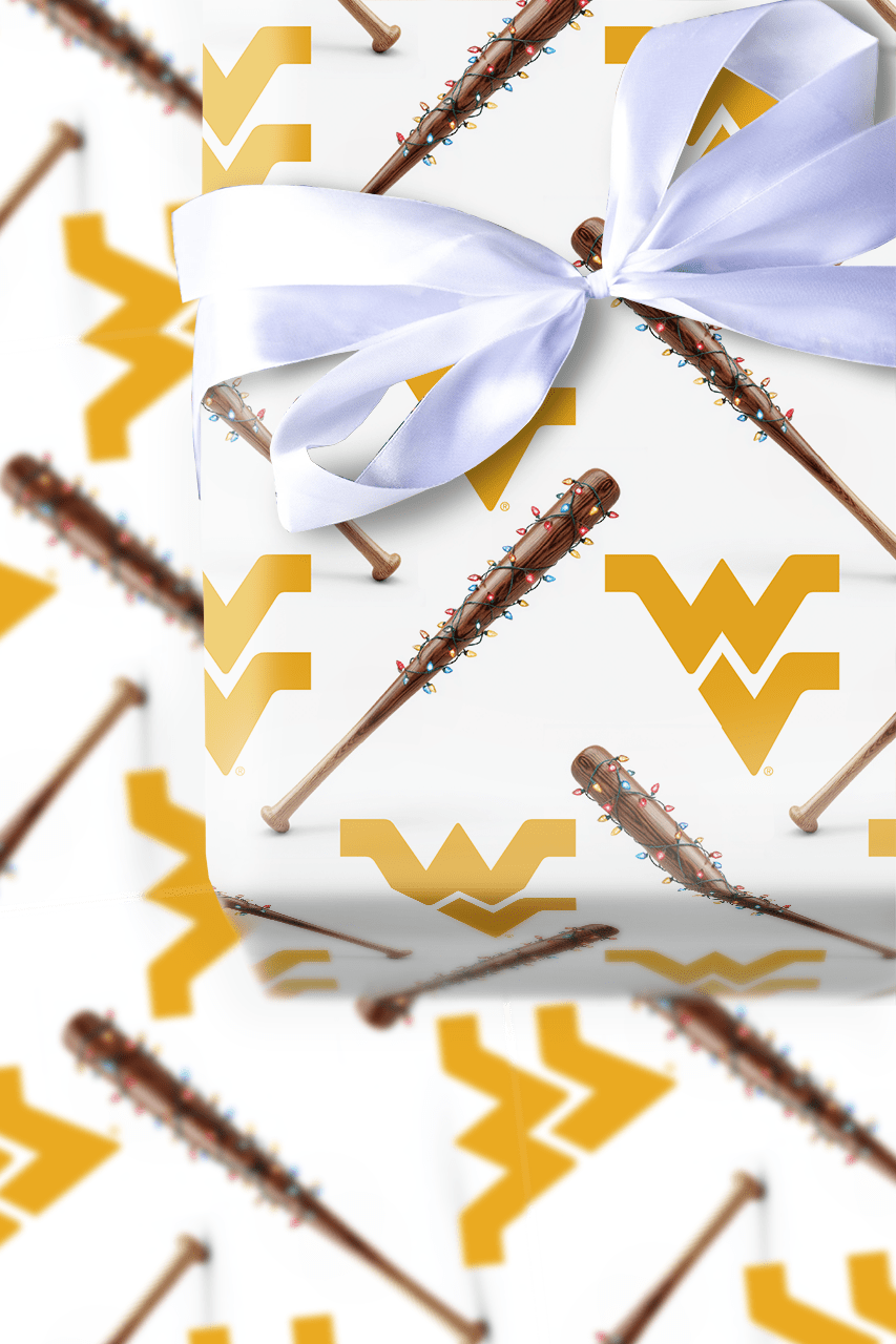 Mountaineer Holiday Sluggers - Wrapping Paper - Aspen & Arlo