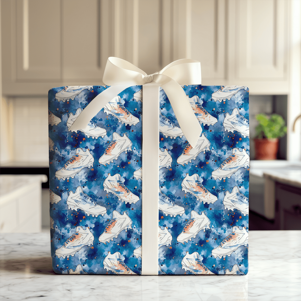 Cleat Perfection - Wrapping Paper - Aspen & Arlo