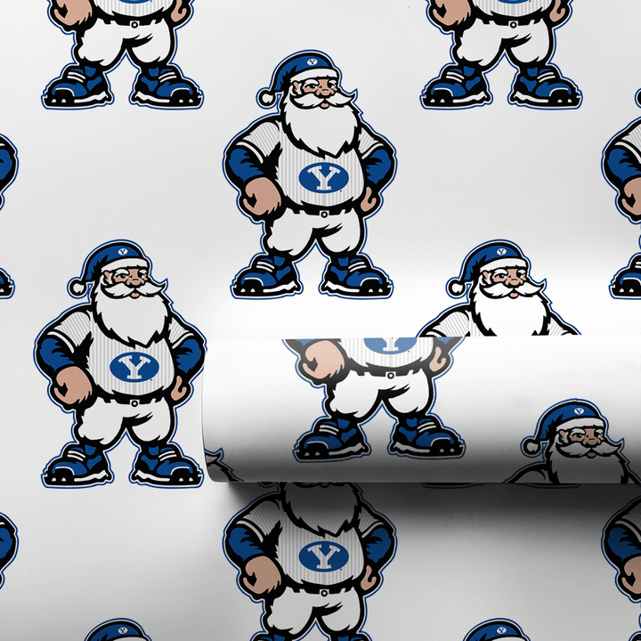 BYU Holiday Homerun - Wrapping Paper - Aspen & Arlo