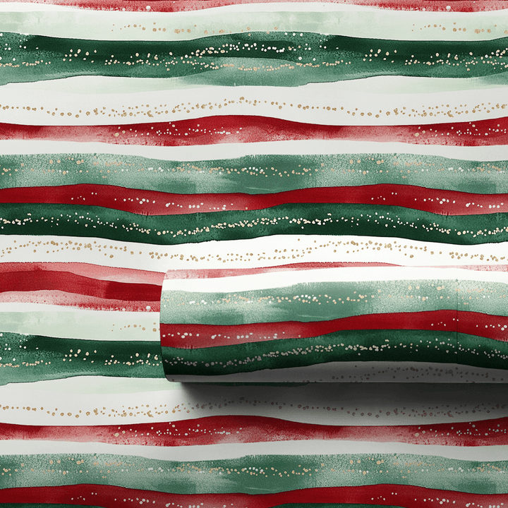 Mistletoe Wave - Wrapping Paper - Aspen & Arlo