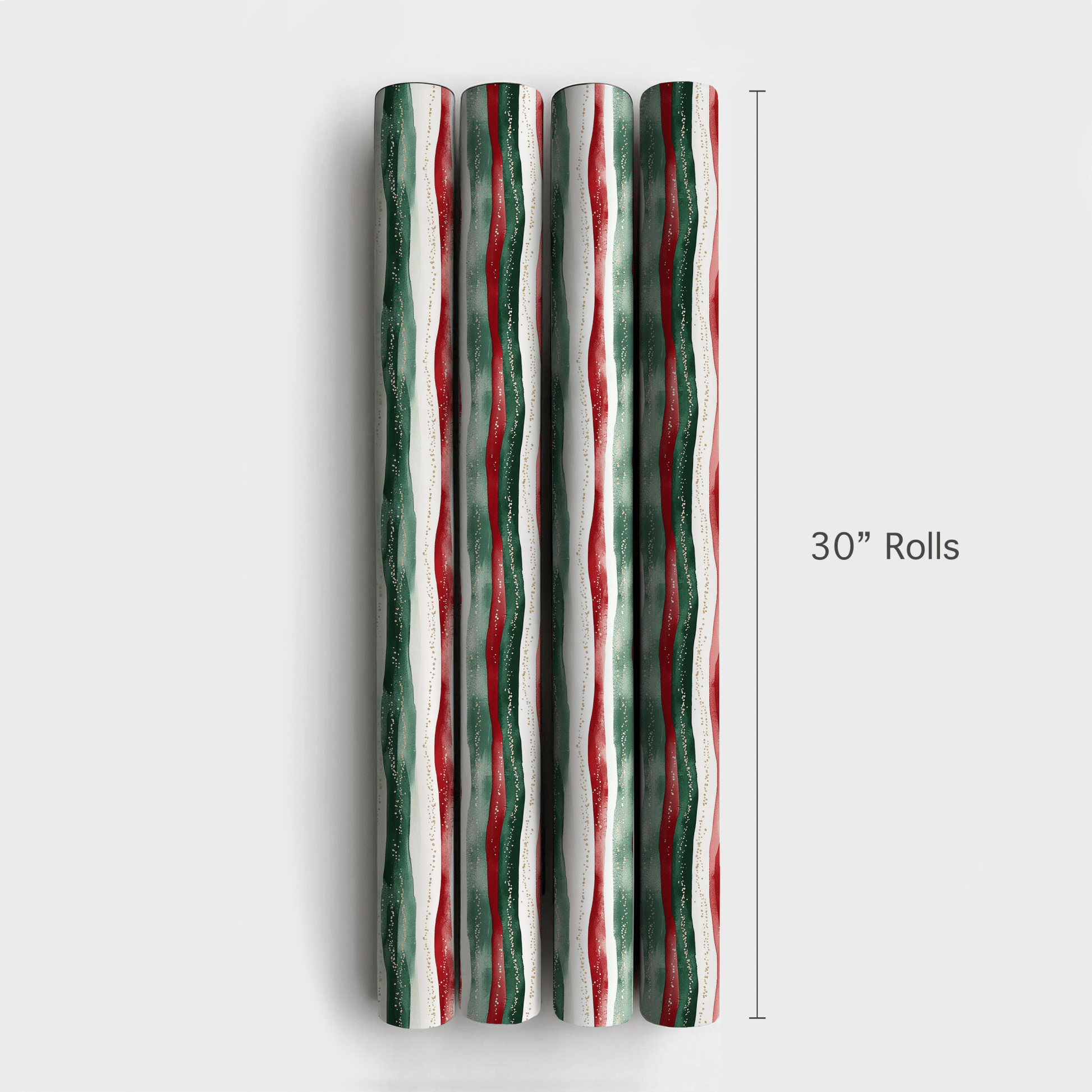 Mistletoe Wave - Wrapping Paper - Aspen & Arlo