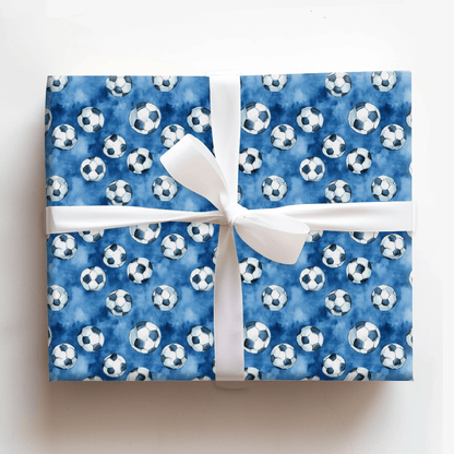 Go Blue - Wrapping Paper - Aspen & Arlo