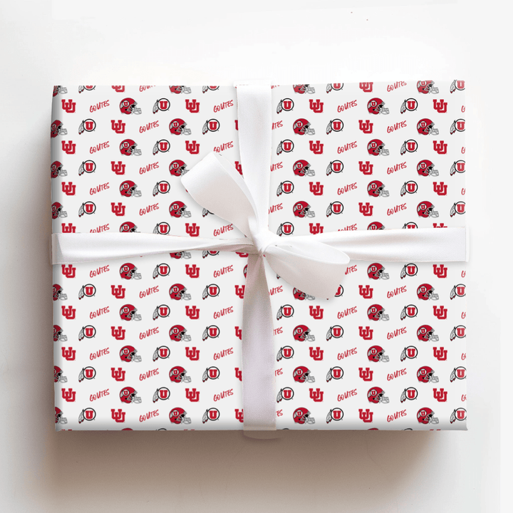 Utah Football Legacy - Wrapping Paper - Aspen & Arlo